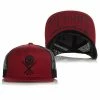 Sullen Clothing Trucker Cap - Heavy Tibetan Red -King Kerosin sullen clothing trucker cap heavy tibetan red 1
