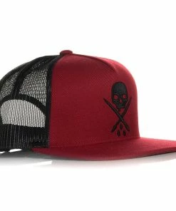 Sullen Clothing Trucker Cap - Heavy Tibetan Red -King Kerosin sullen clothing trucker cap heavy tibetan red 13