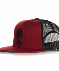 Sullen Clothing Trucker Cap - Heavy Tibetan Red -King Kerosin sullen clothing trucker cap heavy tibetan red 14