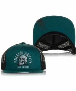 Sullen Clothing Trucker Cap - Run Through Teal