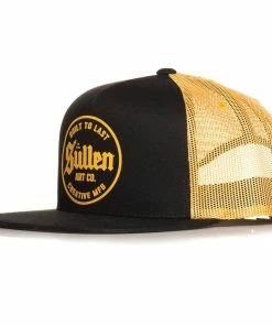Sullen Clothing Trucker Cap - Weld Golden -King Kerosin sullen clothing trucker cap weld golden 13