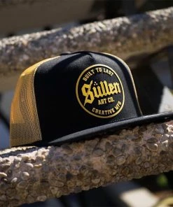Sullen Clothing Trucker Cap - Weld Golden -King Kerosin sullen clothing trucker cap weld golden 15