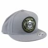 Sullen Snapback Cap - Never Defeated Grey -King Kerosin sullen snapback cap never defeated grey